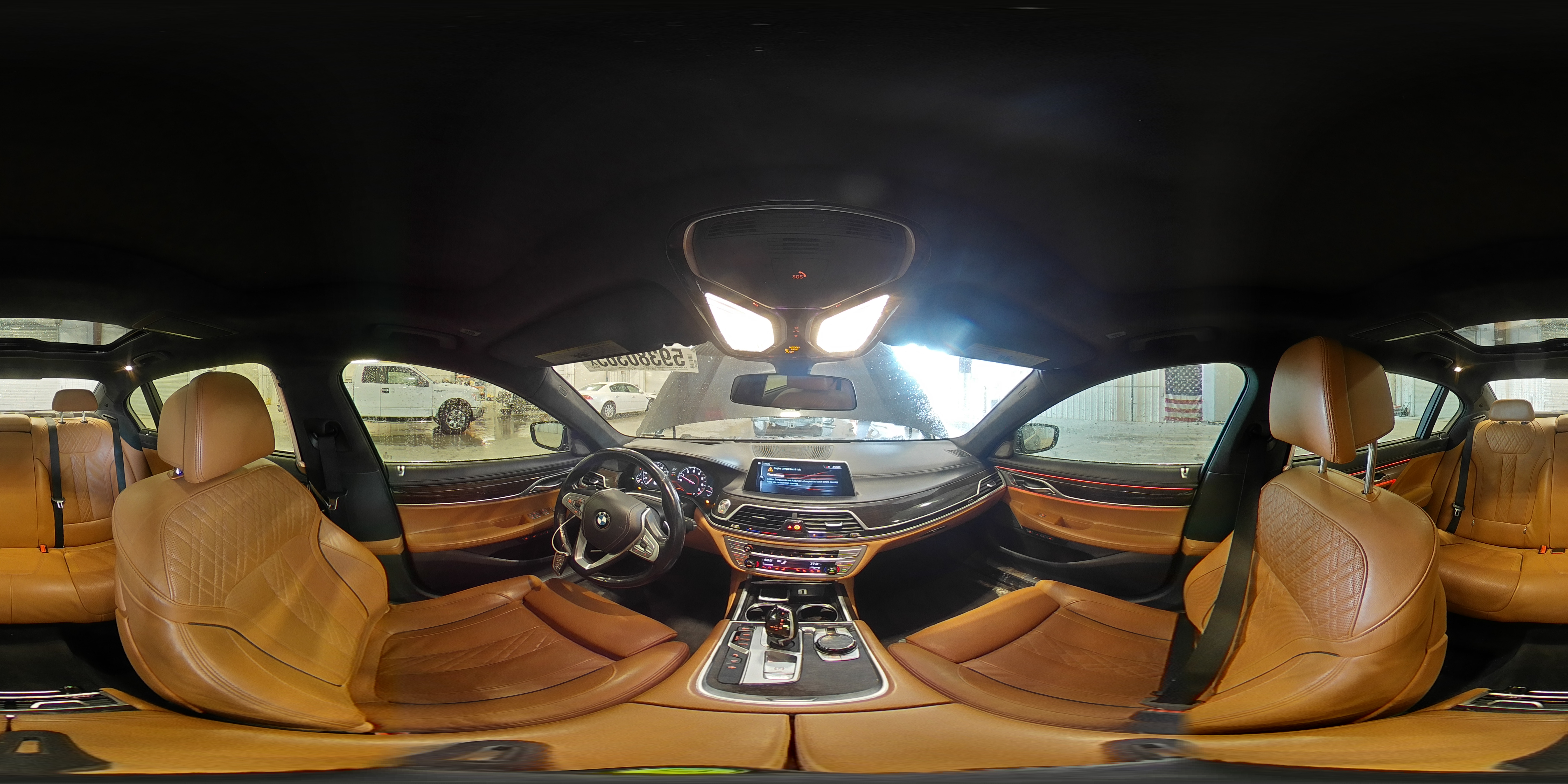 2016 BMW 750 Xi VIN: WBA7F2C54GG419578 Lot: 59380365