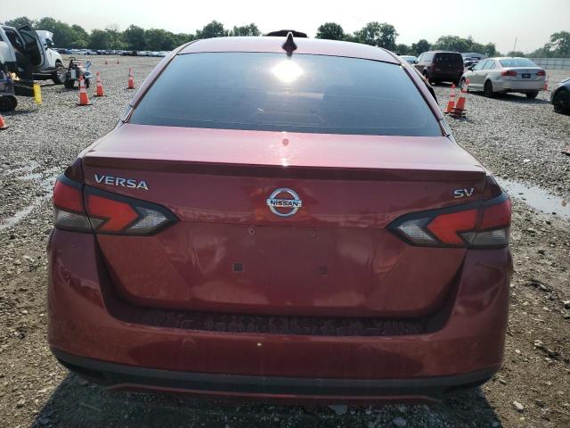  NISSAN VERSA 2020 Czerwony