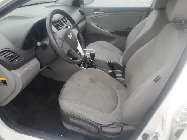 Sedans HYUNDAI ACCENT 2015 Biały
