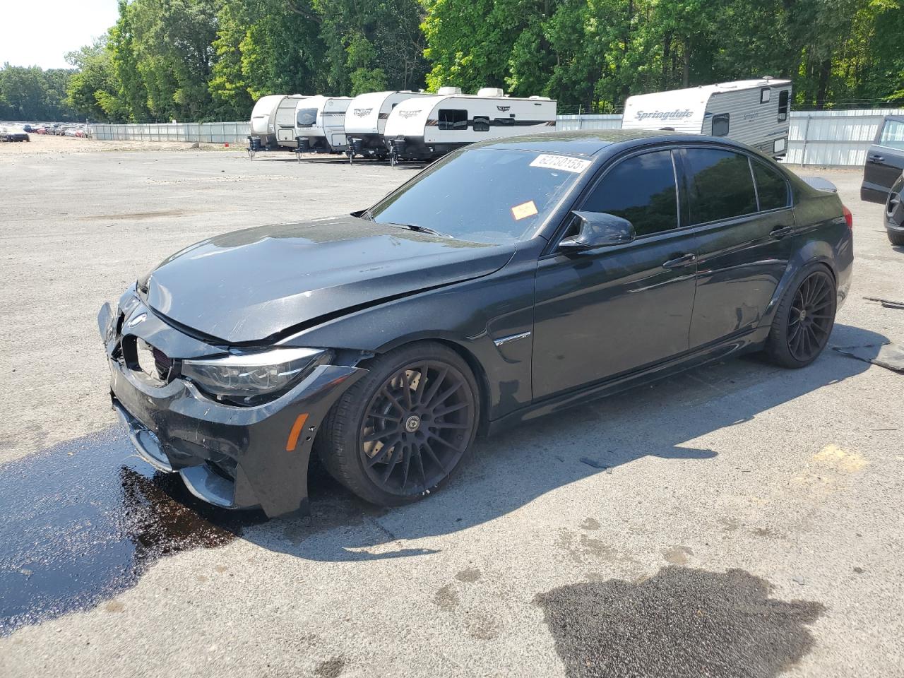 BMW M3 2018 VIN WBS8M9C58J5J79291