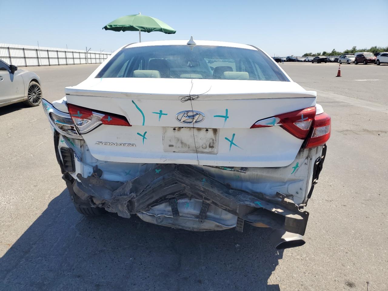 2017 Hyundai Sonata Se VIN: 5NPE24AF3HH592406 Lot: 62721765