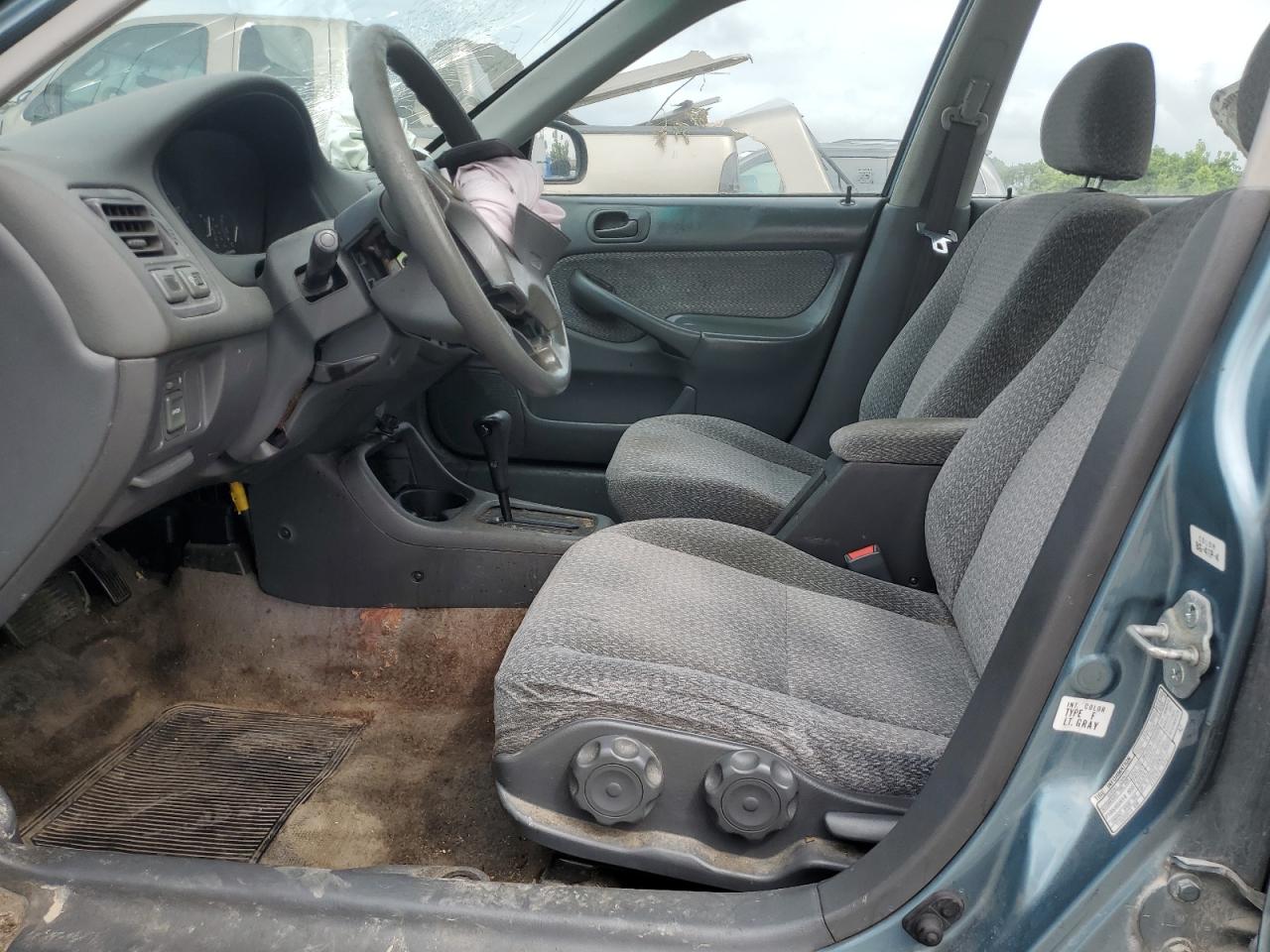 1999 Honda Civic Lx VIN: 2HGEJ6678XH572595 Lot: 60873735