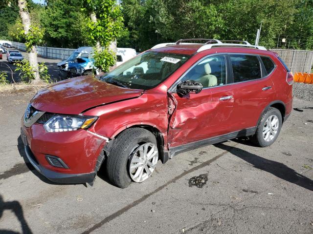  NISSAN ROGUE 2016 Красный