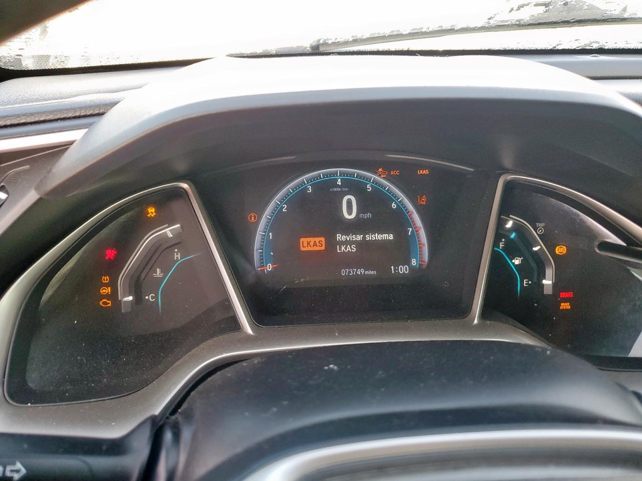 2019 Honda Civic Ex VIN: JHMFC1F33KX007428 Lot: 62124695