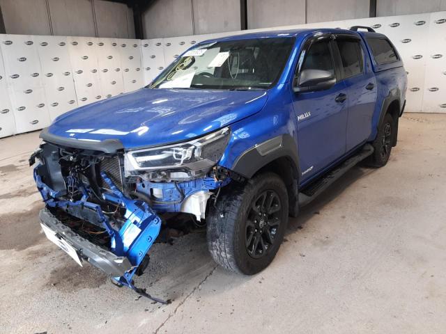 2022 TOYOTA HILUX INVI for sale at Copart WOLVERHAMPTON