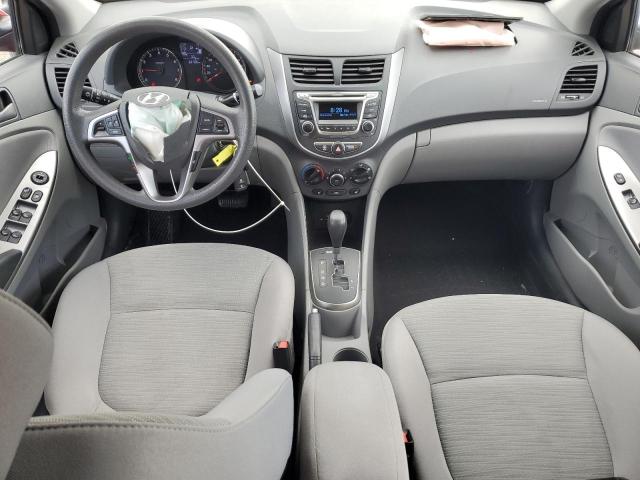  HYUNDAI ACCENT 2017 Czerwony