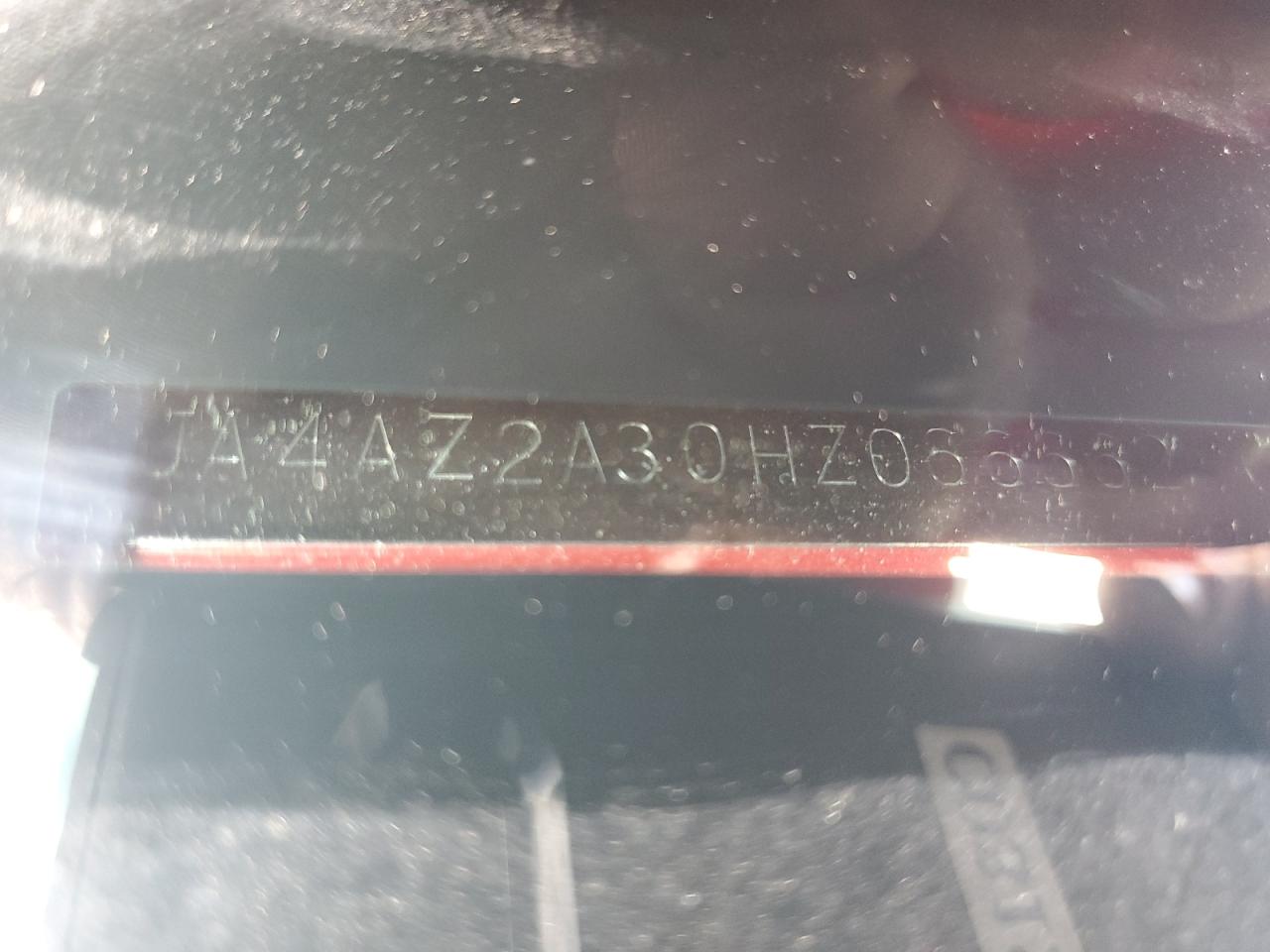 2017 Mitsubishi Outlander Es VIN: JA4AZ2A30HZ066662 Lot: 61767855
