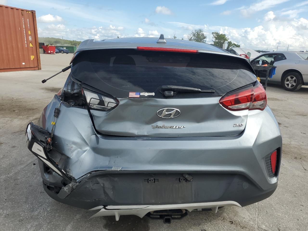 2020 Hyundai Veloster Base VIN: KMHTG6AF0LU021678 Lot: 62657245