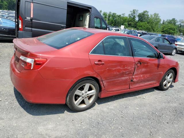  TOYOTA CAMRY 2012 Red