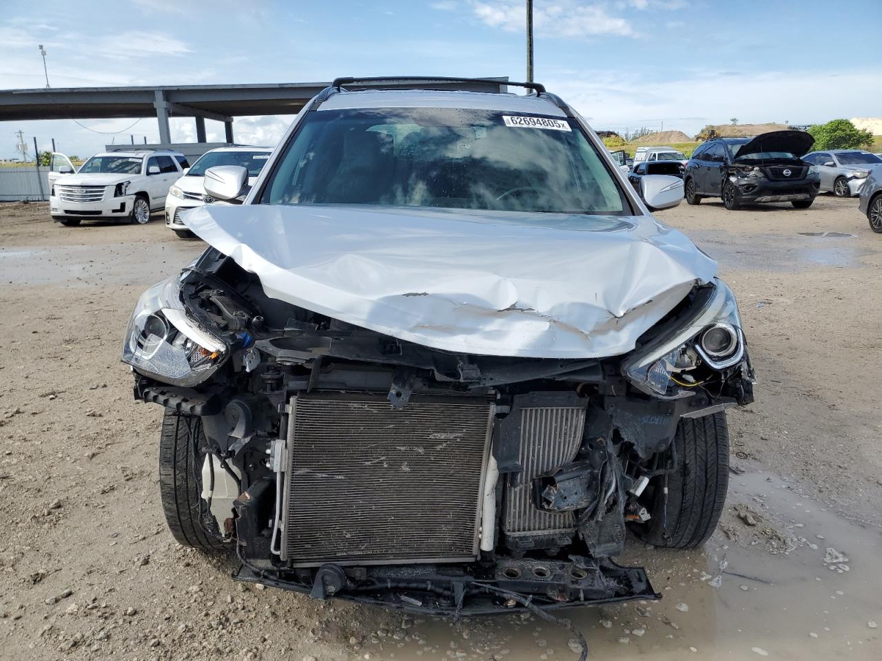 HYUNDAI SANTA FE 2018 VIN 5XYZUDLA8JG508459 photo 5