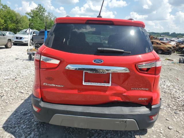  FORD ECOSPORT 2020 Красный