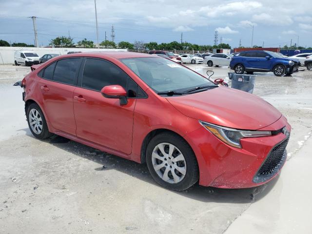  TOYOTA COROLLA 2021 Czerwony