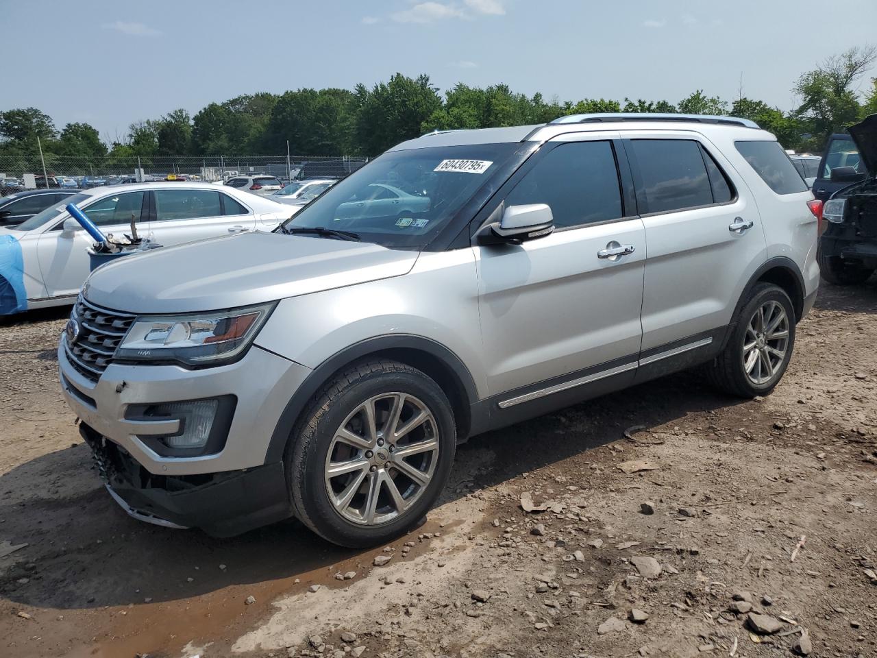 2017 Ford Explorer Limited იყიდება Chalfont-ში, PA - Front End