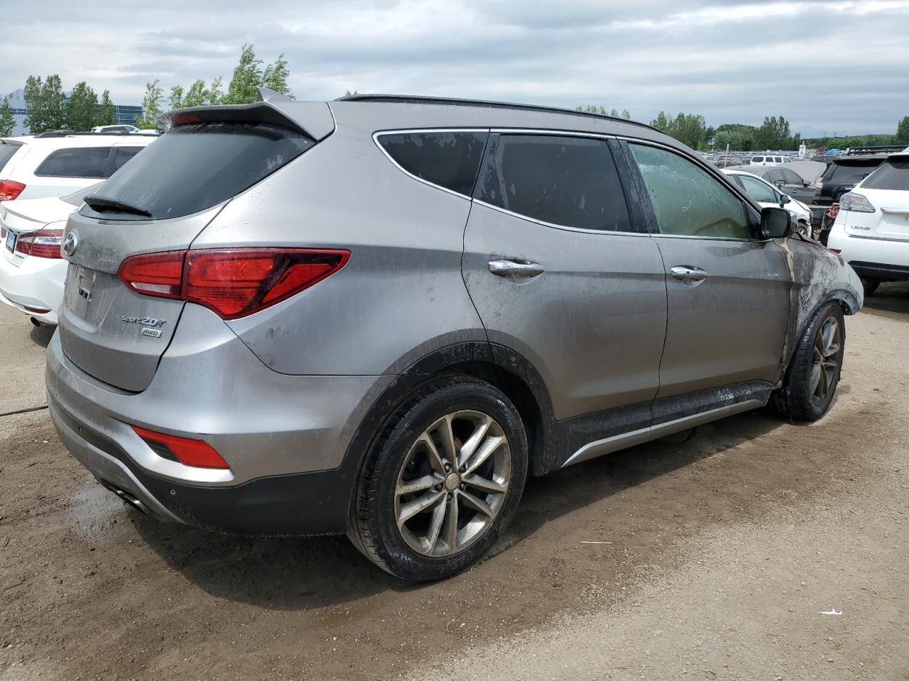 2017 Hyundai Santa Fe Sport VIN: 5XYZUDLA6HG406037 Lot: 61124765