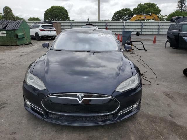 Hatchbacks TESLA MODEL S 2014 Blue