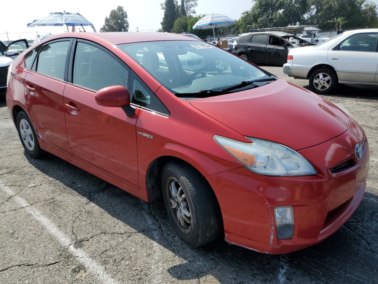TOYOTA PRIUS 2010 VIN JTDKN3DU6A0014513 фото 4