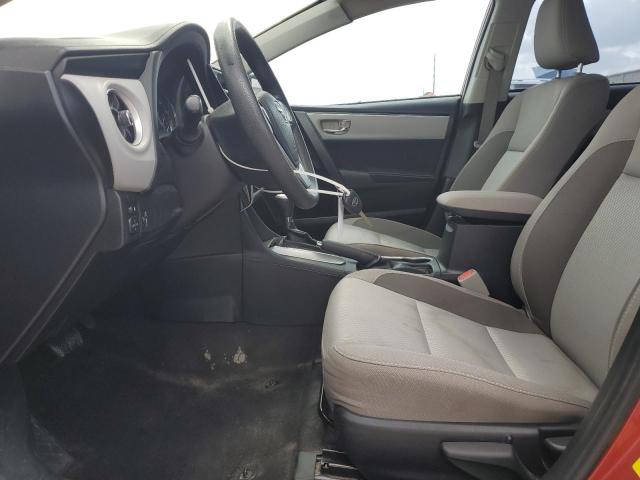  TOYOTA COROLLA 2018 Red
