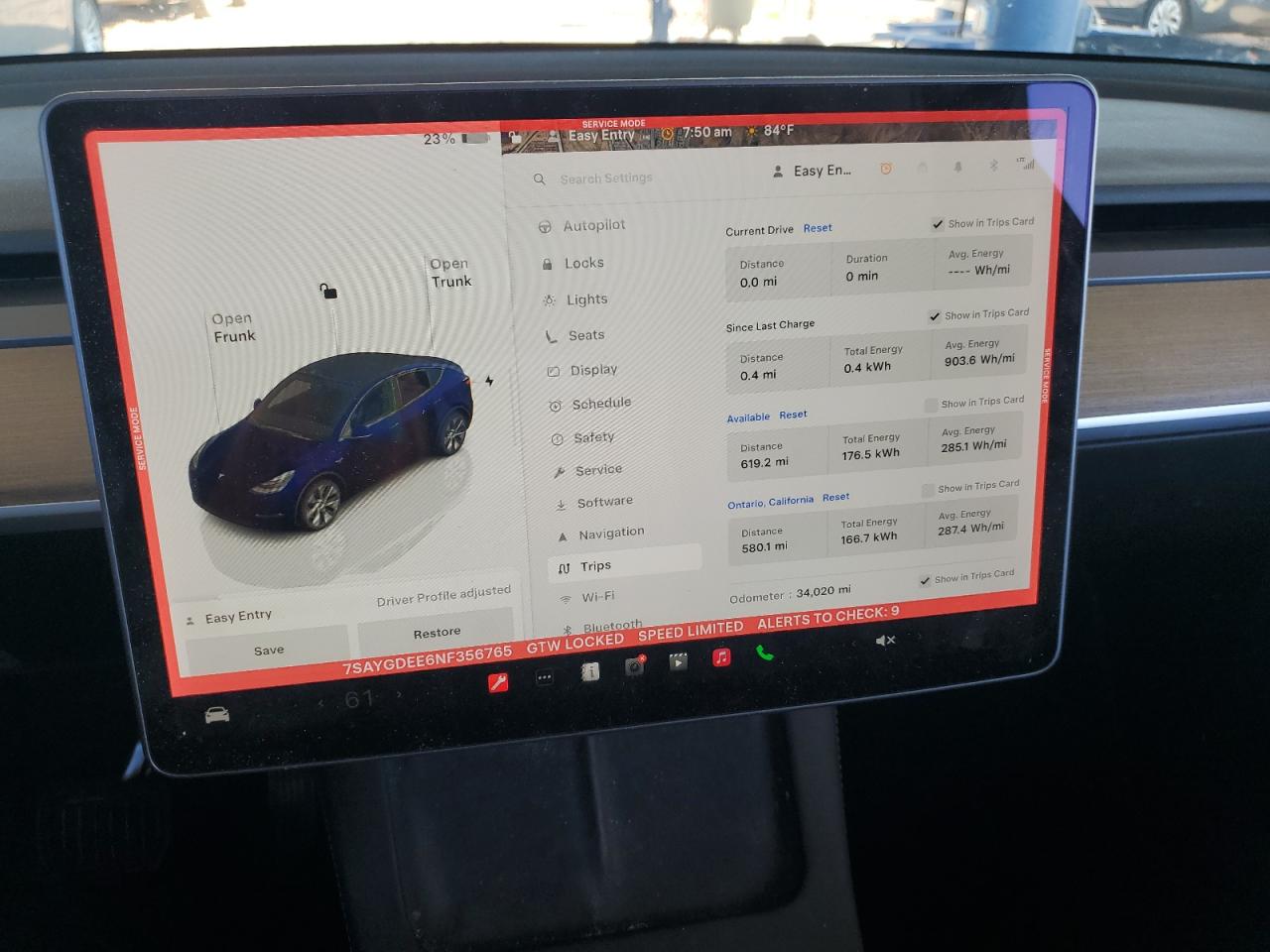 2022 Tesla Model Y VIN: 7SAYGDEE6NF356765 Lot: 62488365
