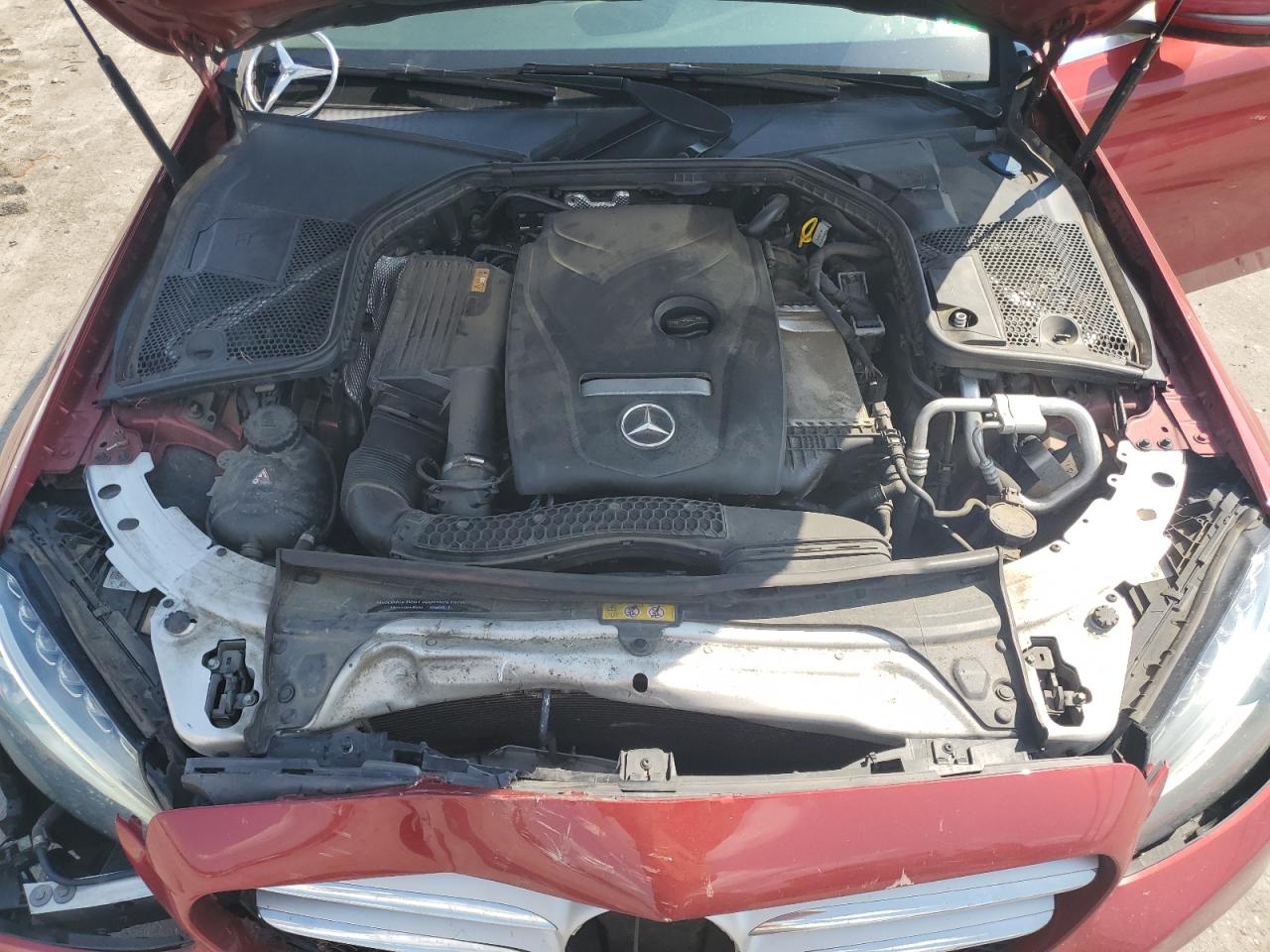2017 Mercedes-Benz C 300 4Matic VIN: 55SWF4KB8HU214258 Lot: 62573625