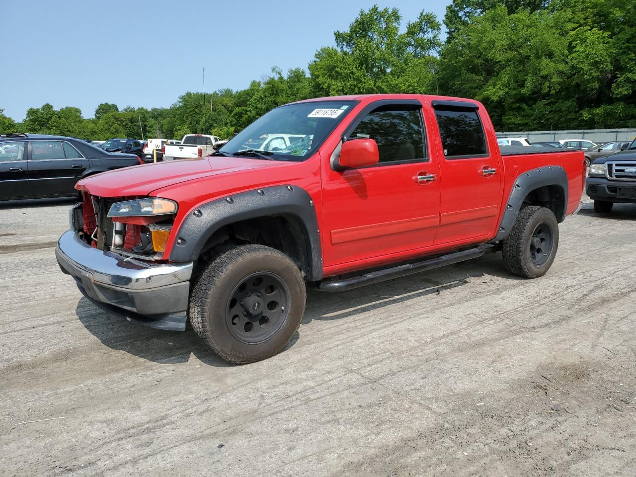 2011 Chevrolet Colorado Lt en Venta en Ellwood City, PA - Front End