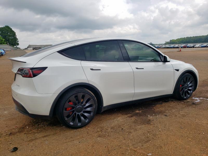  TESLA MODEL Y 2022 Білий