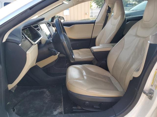 Хетчбеки TESLA MODEL S 2014 Білий