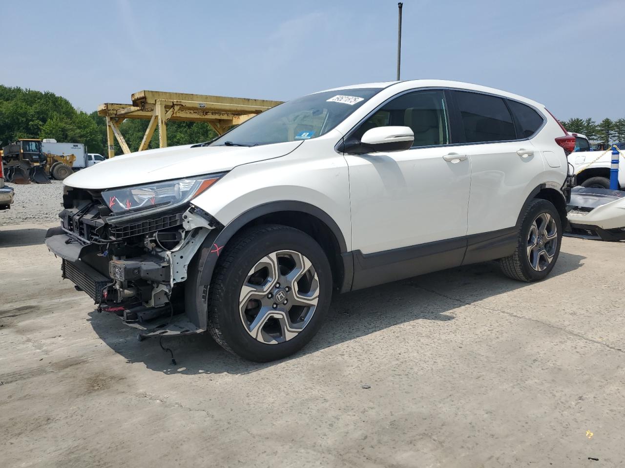 2017 Honda Cr-V Ex на продаже в Windsor, NJ - Frame Damage