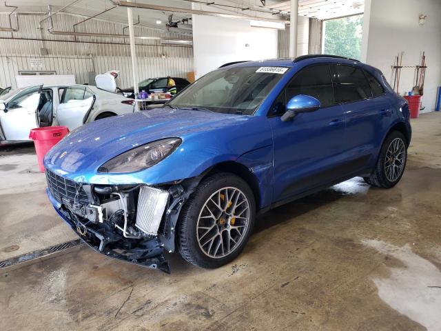  PORSCHE MACAN 2016 Blue