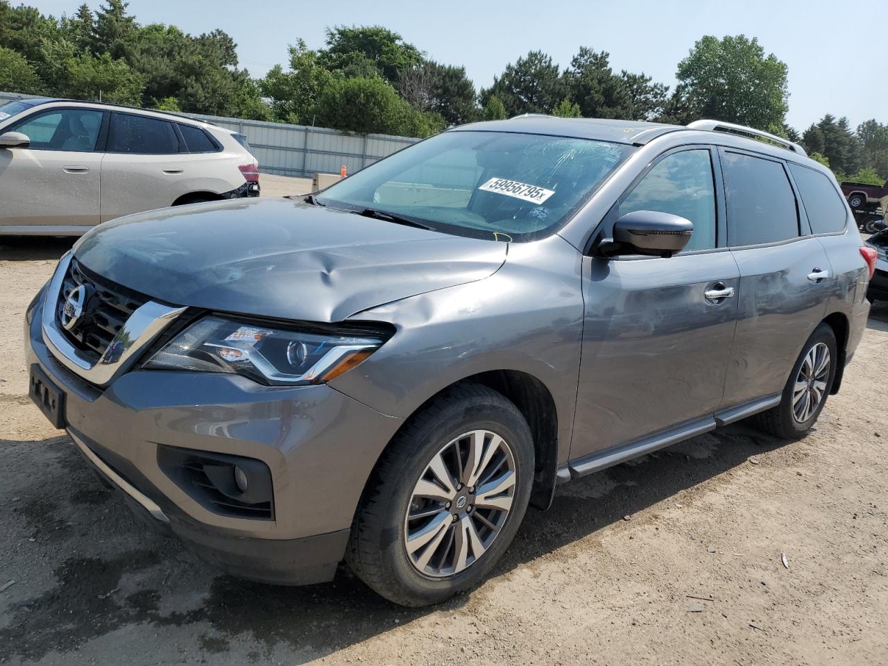 2017 Nissan Pathfinder S zu verkaufen in Elgin, IL - Front End