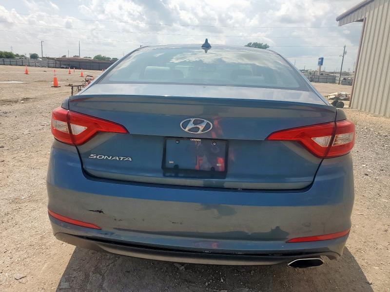 Sedans HYUNDAI SONATA 2016 Granatowy