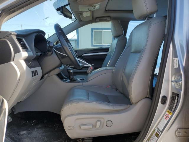  TOYOTA HIGHLANDER 2014 Серебристый