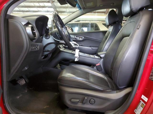  HYUNDAI KONA 2021 Red