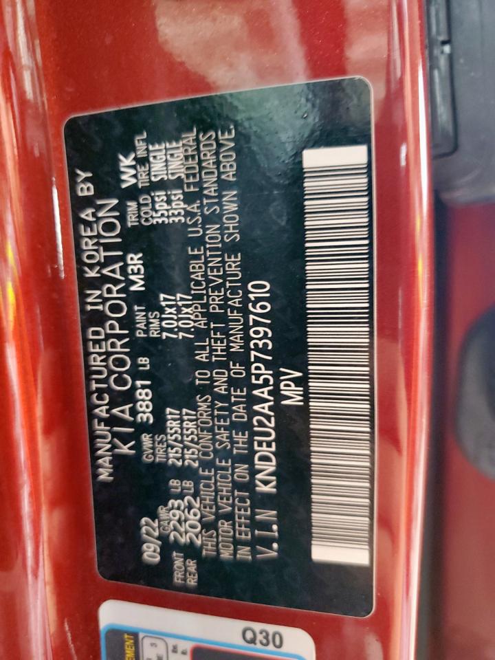 KIA SELTOS 2023 VIN KNDEU2AA5P7397610 photo 13
