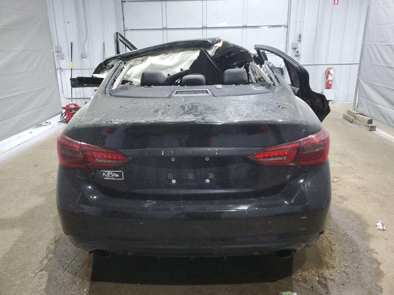 2018 Infiniti Q50 Luxe VIN: JN1EV7AR9JM435206 Lot: 59670325