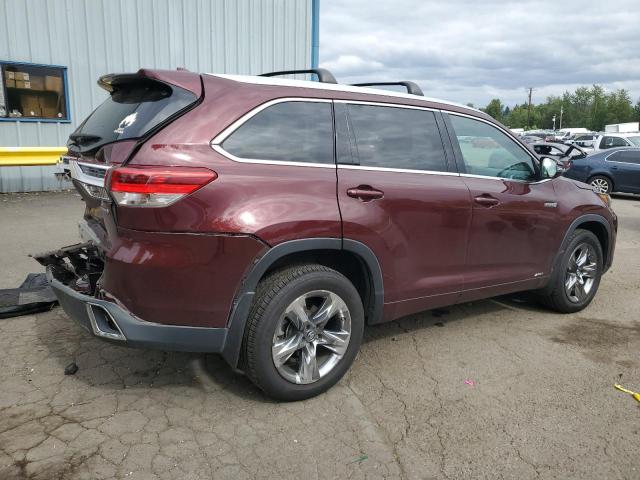  TOYOTA HIGHLANDER 2019 Бургунди