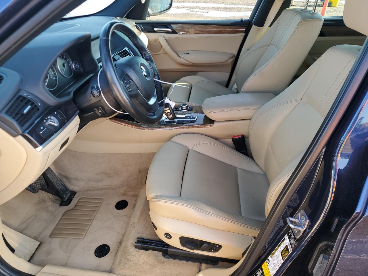 2013 BMW X3 xDrive35I VIN: 5UXWX7C52DL981571 Lot: 62412835