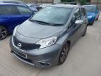 2016 NISSAN NOTE N-TEC for sale at Copart SANDY