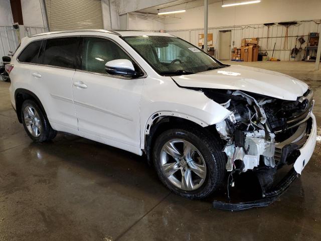  TOYOTA HIGHLANDER 2014 Белый