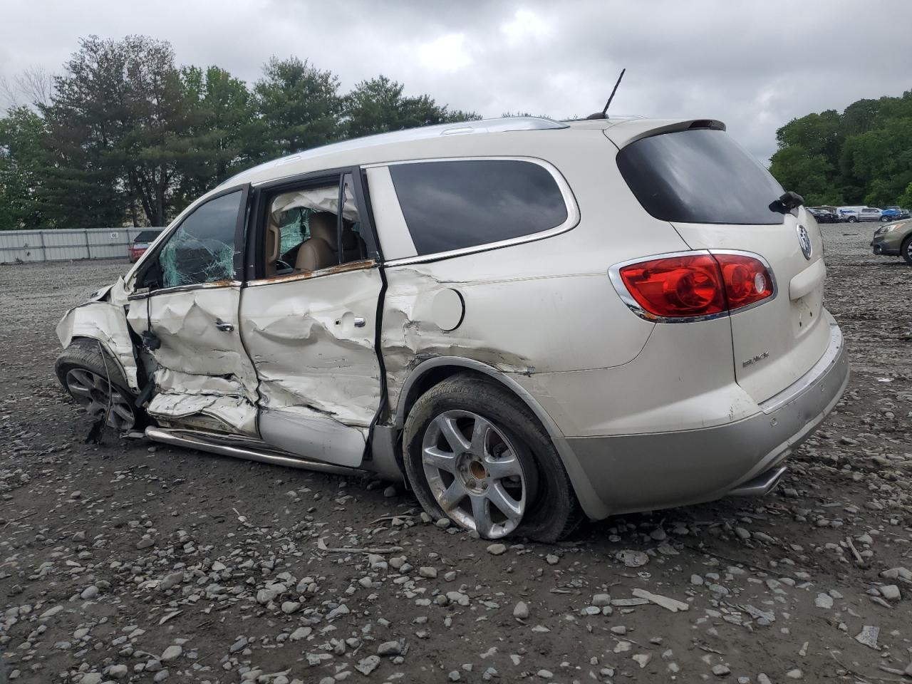 2009 Buick Enclave Cxl beige suv gas 5GAER23D09J199159 photo #3