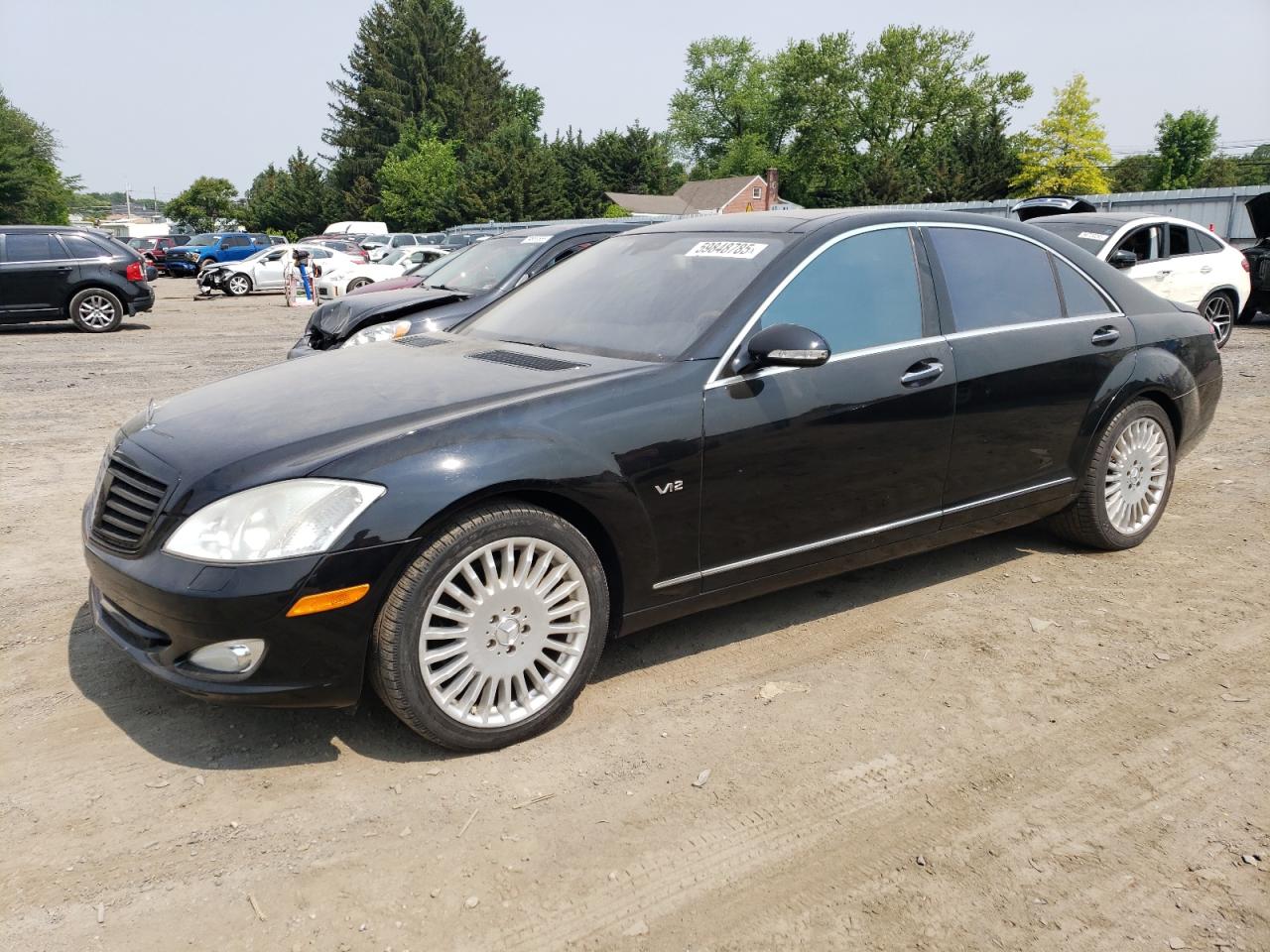 2007 Mercedes-Benz S 600 на продаже в Finksburg, MD - Minor Dent/Scratches