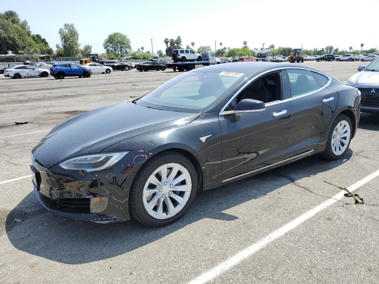 2017 Tesla Model S на продаже в Van Nuys, CA - Side