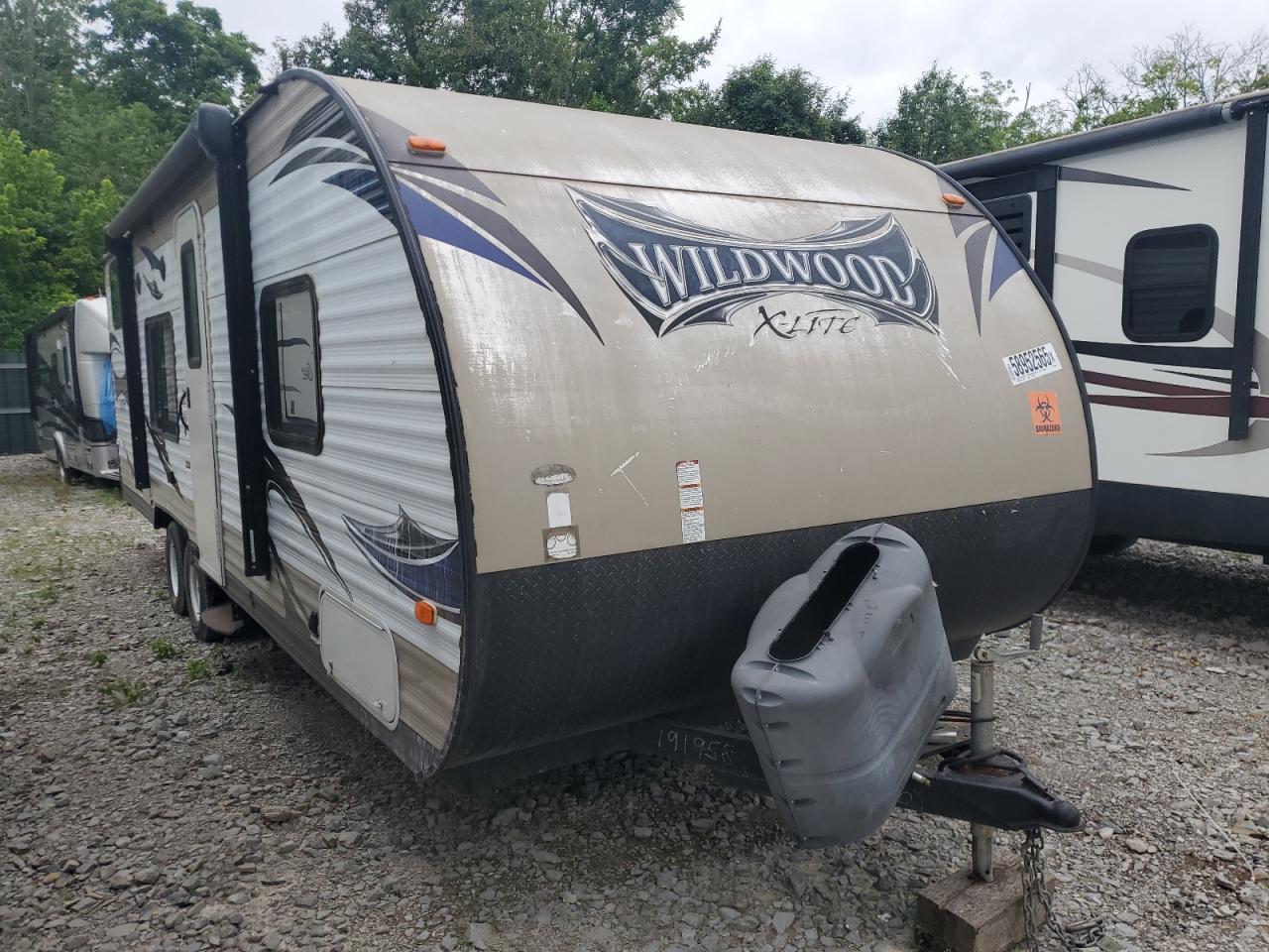 2016 Foresriver Wildwood X за продажба в Madisonville, TN - Top/Roof