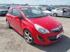 2011 VAUXHALL CORSA SRI for sale at Copart YORK