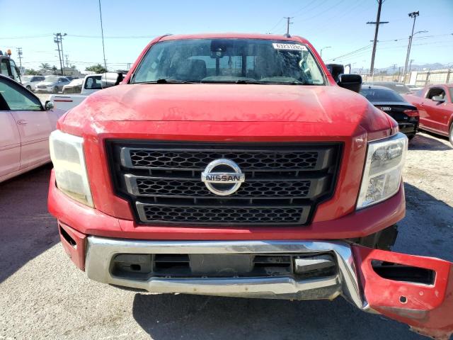  NISSAN TITAN 2021 Red