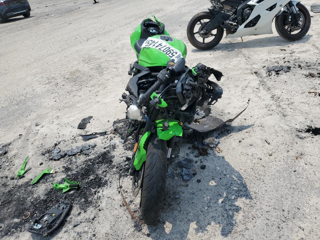 じゃり出品 2025 Kawasaki Ninja ZX-4RR at SC - Harleyville, Copart lot