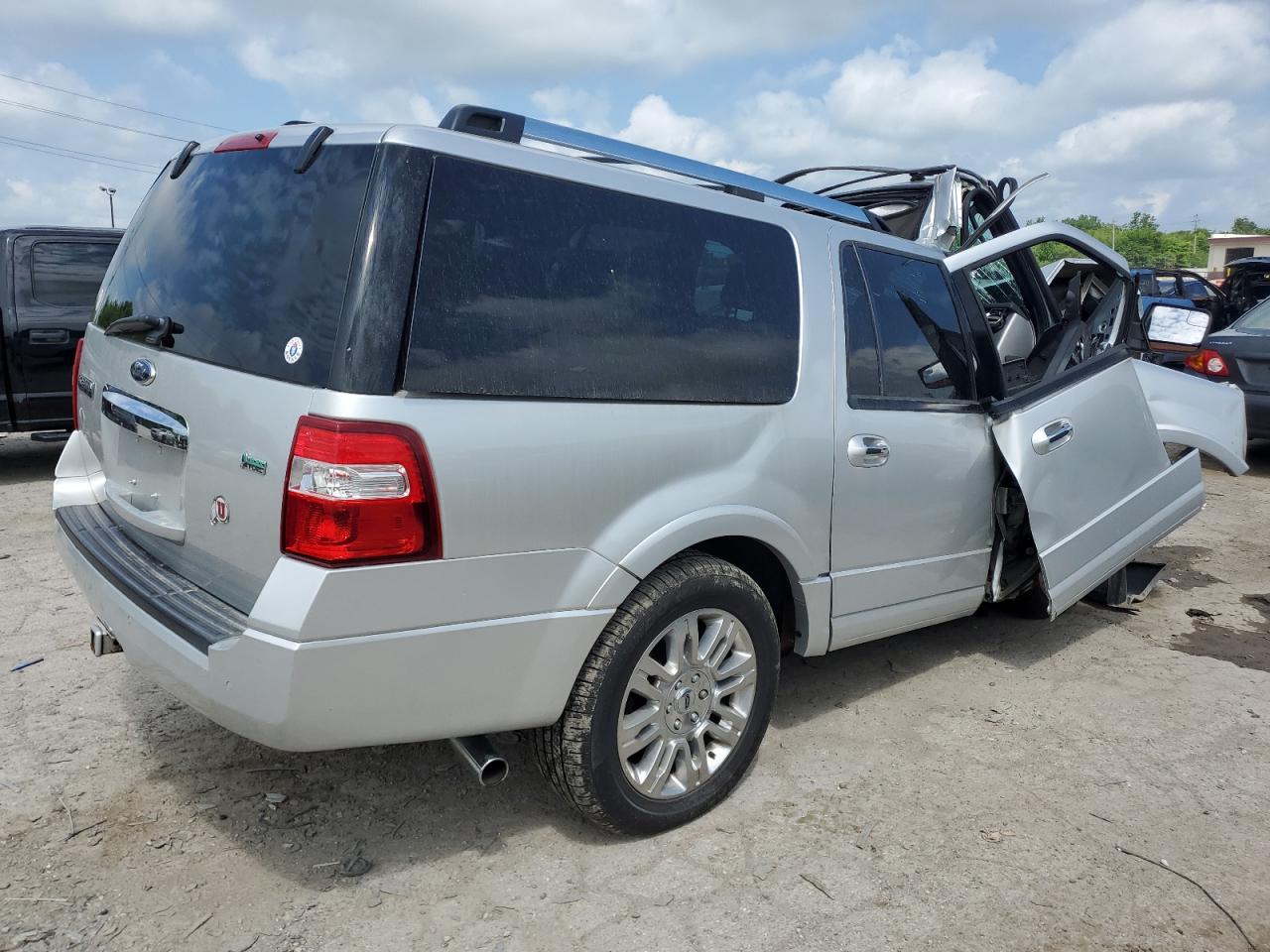 2013 Ford Expedition El Limited silver null flexible 1FMJK2A53DEF32657 photo #4