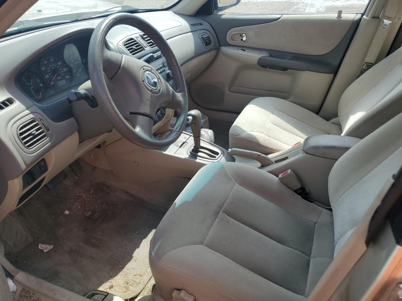 2002 Mazda Protege Dx VIN: JM1BJ225521563472 Lot: 60434555