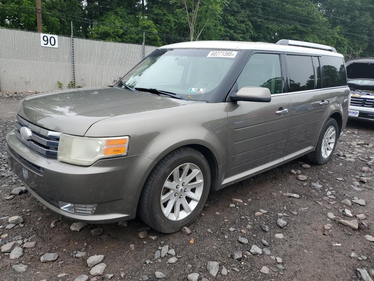 2012 Ford Flex Sel იყიდება Chalfont-ში, PA - Side