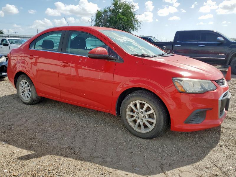 Sedans CHEVROLET SONIC 2017 Red
