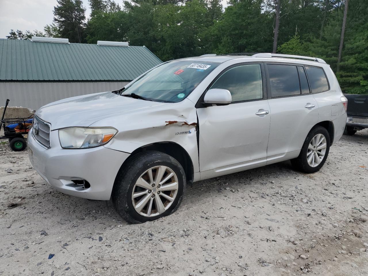 2008 Toyota Highlander Hybrid de vânzare în West Warren, MA - Mechanical